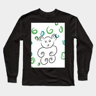 Cute bear Long Sleeve T-Shirt